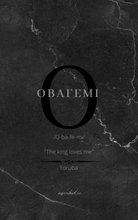 Load image into Gallery viewer, Obafemi
